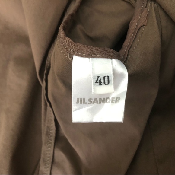 Jil Sander Jacket Dark Khaki Ultra Soft Blazer 40 - Picture 5 of 8